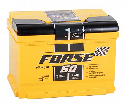 FORSE 60Ah низкий О.П.