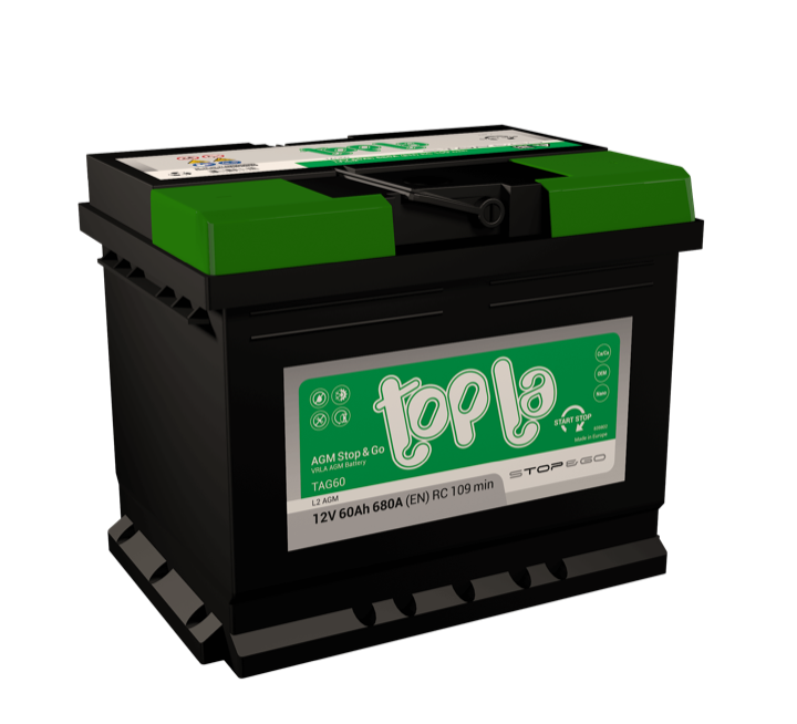 TOPLA AGM STOP&GO 70Ah О.П.