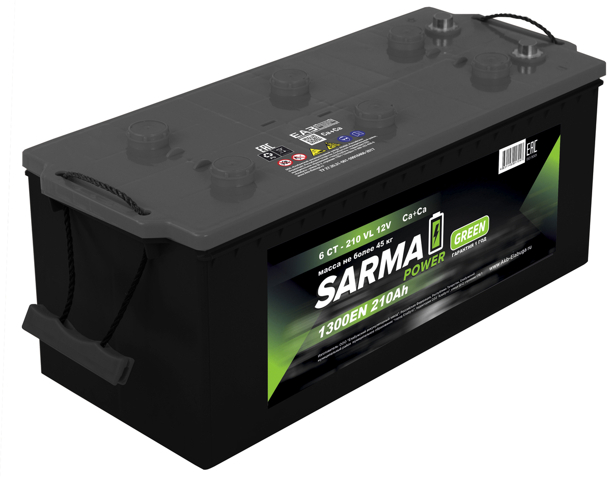 SARMA power GREEN 210Ah П.П.