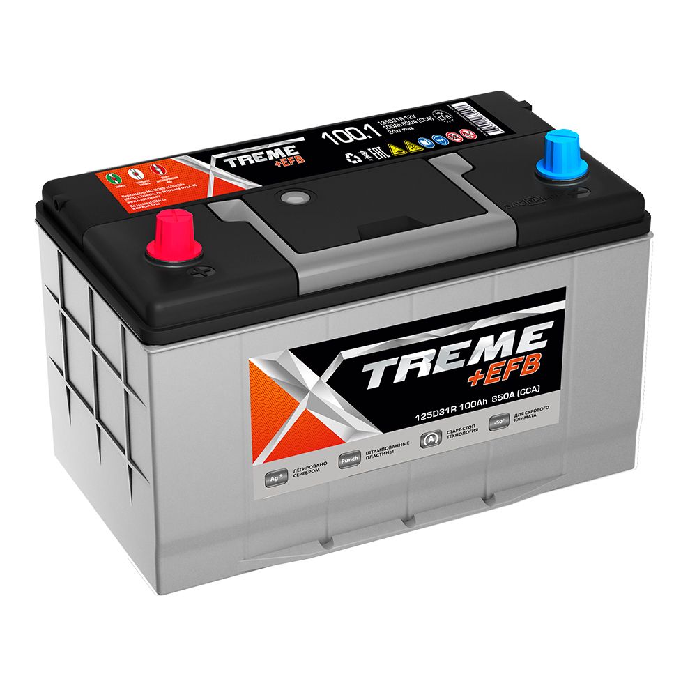 XTREME EFB 100Ah П.П.