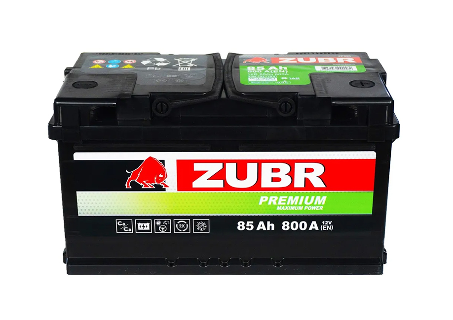 ZUBR PREMIUM 85 Ah О.П.