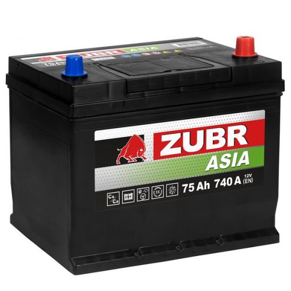ZUBR PREMIUM ASIA 80Ah О.П.