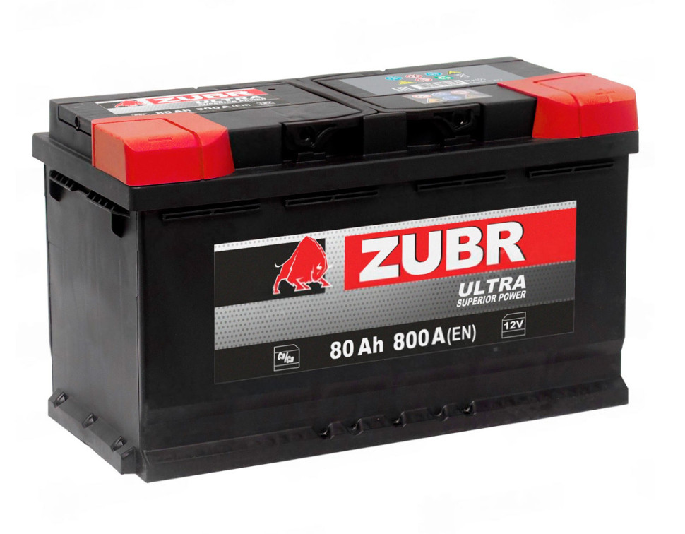 ZUBR ULTRA 80 Ah О.П.